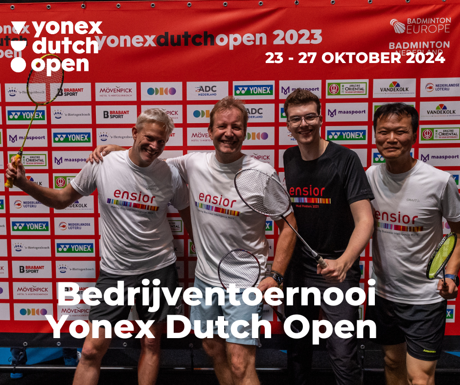 Bedrijventoernooi Yonex Dutch Open